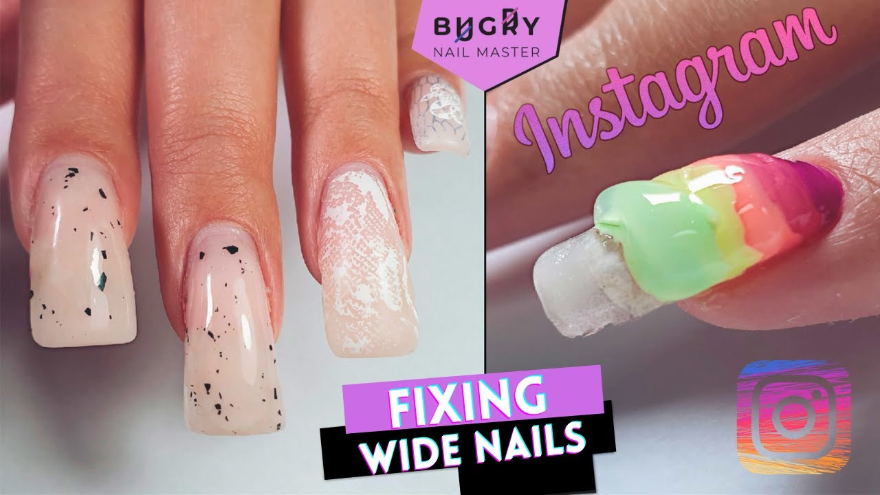 Correcting Nails Done By My Client! Recreating An Instagram Manicure W/ A Twist