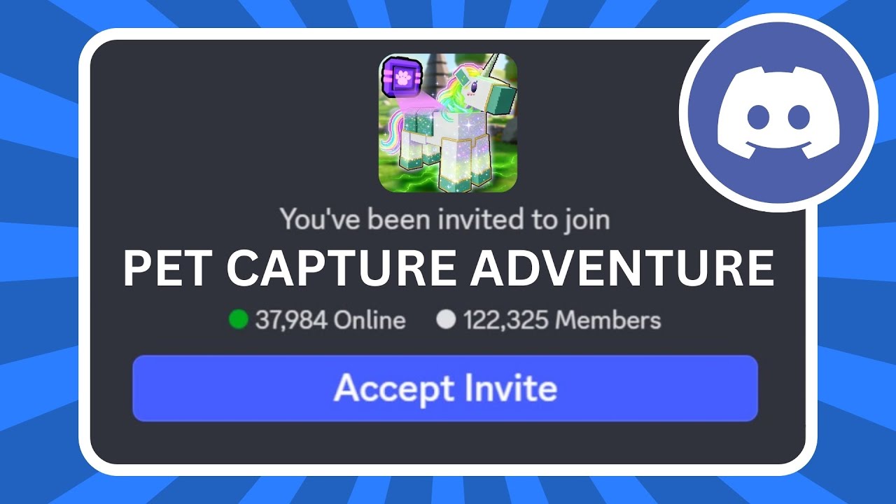 How to Join Pet Capture Adventure Discord Server