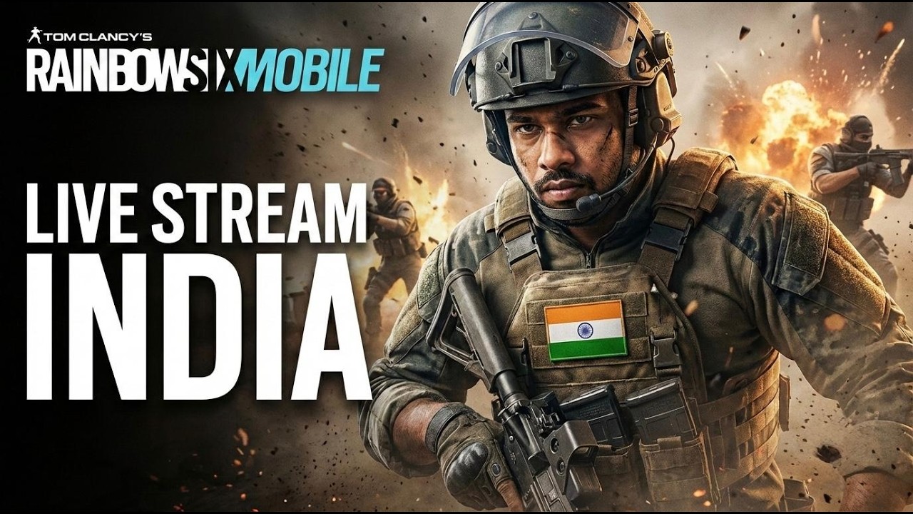 Rainbow Six Mobile Live India 🇮🇳 #rainbowsix