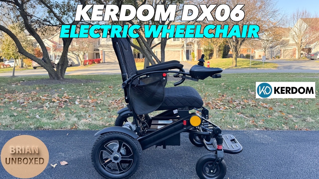 Электрическая инвалидная коляска Kerdom DX06 — полный обзор