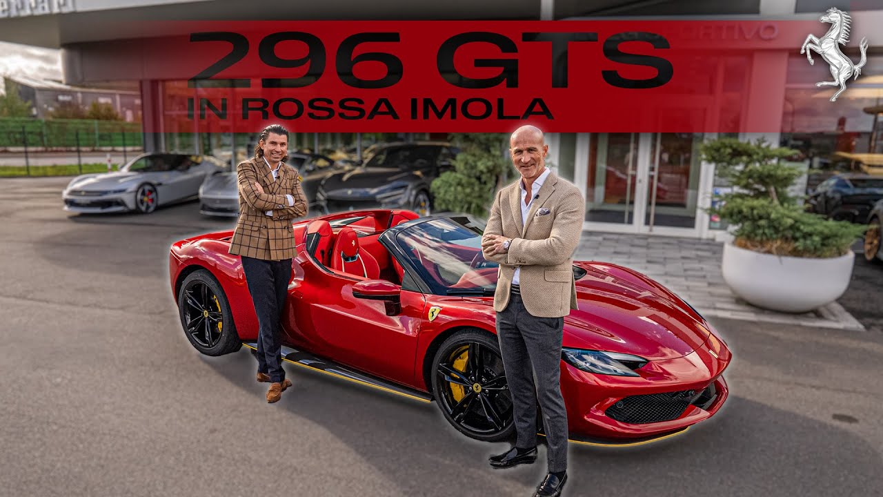 Ferrari 296 GTS in Rosso Imola | Ferrari Düsseldorf