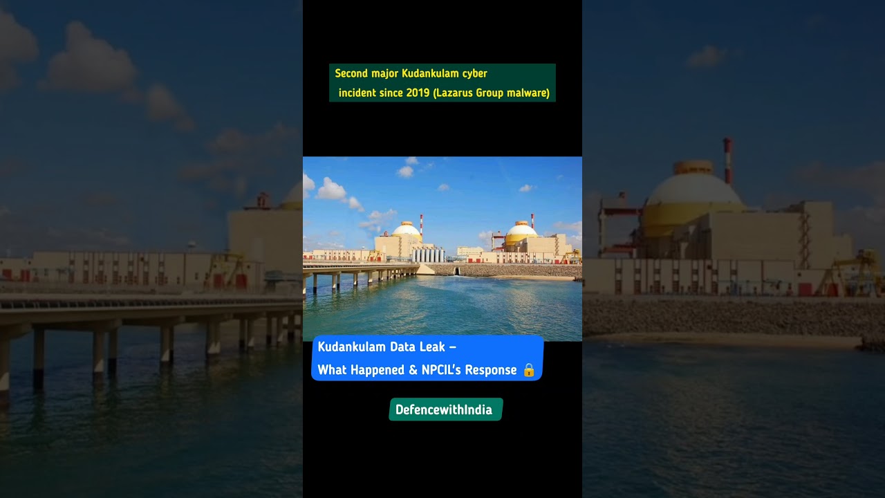 Breaking | 🔒 Kudankulam Data Leak Explained | NPCIL's Official Response to the Breach
