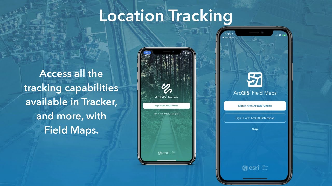 Location Tracking with ArcGIS Field Maps