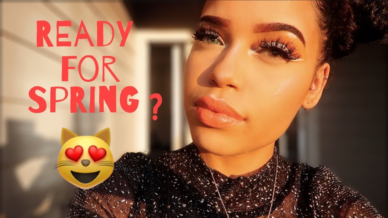 SPRING BLING (makeup tutorial 2018) | Vanessa Lynn