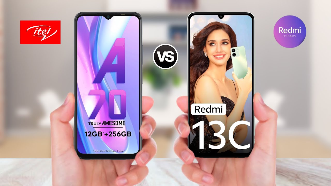 Itel A70 Vs Redmi 13C