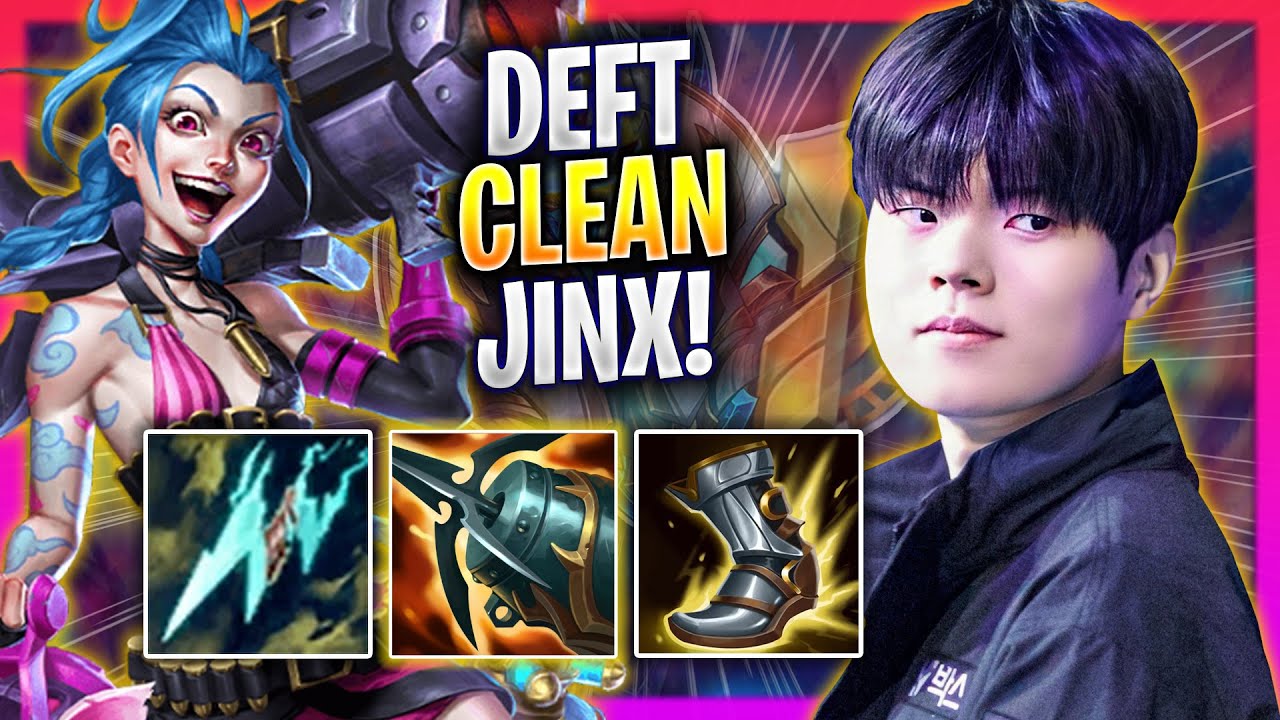 DEFT IS SO CLEAN WITH JINX! - KT Deft Plays Jinx ADC vs Zeri! | Season 2024
