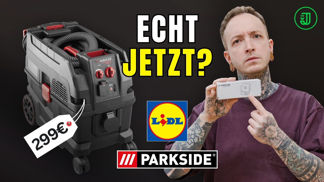 PARKSIDE WERKSTATT SAUGER bekommt Upgrade 👉 DAS kann nicht wahr sein! 😲🫣 | Jonas Winkler