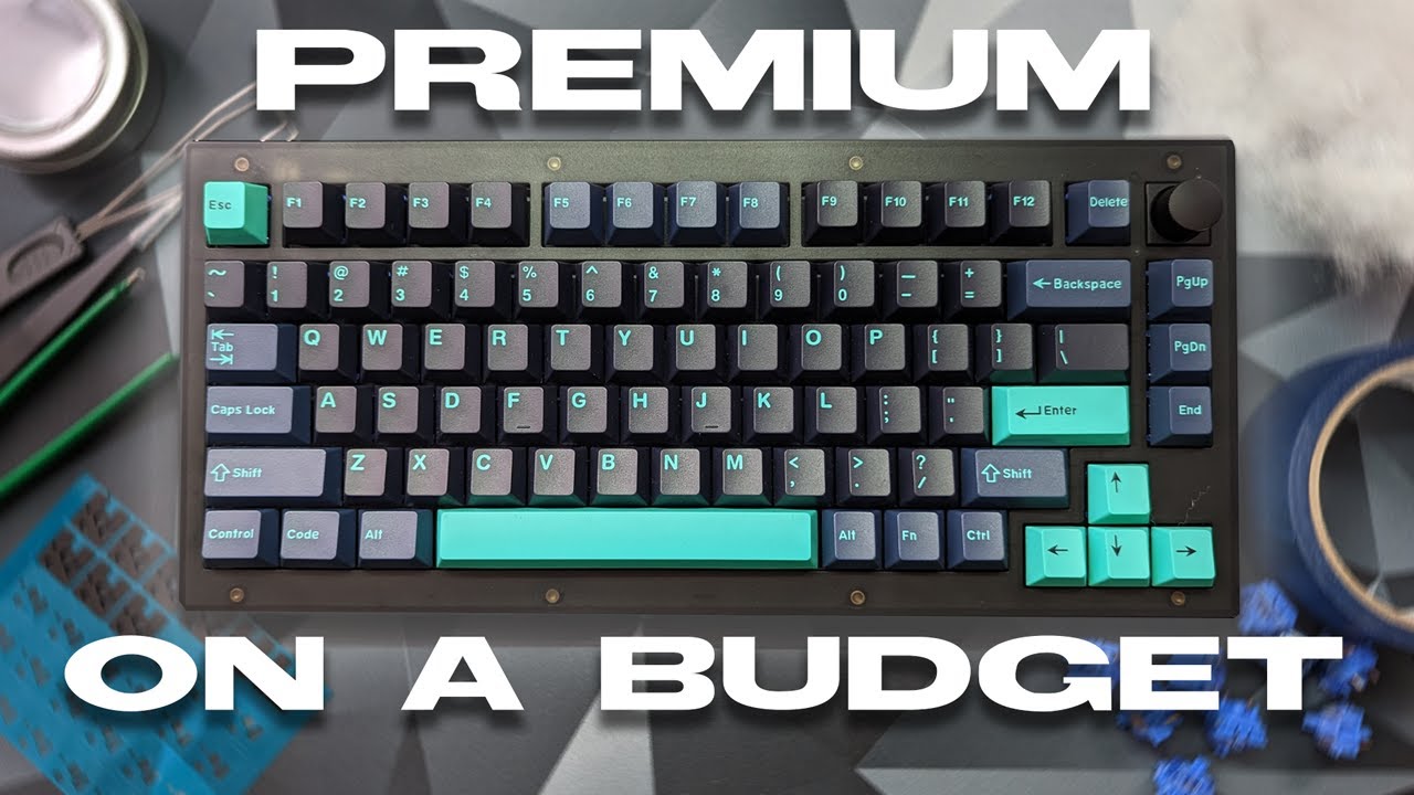 I turned the Keychron V1 into a PREMIUM keyboard