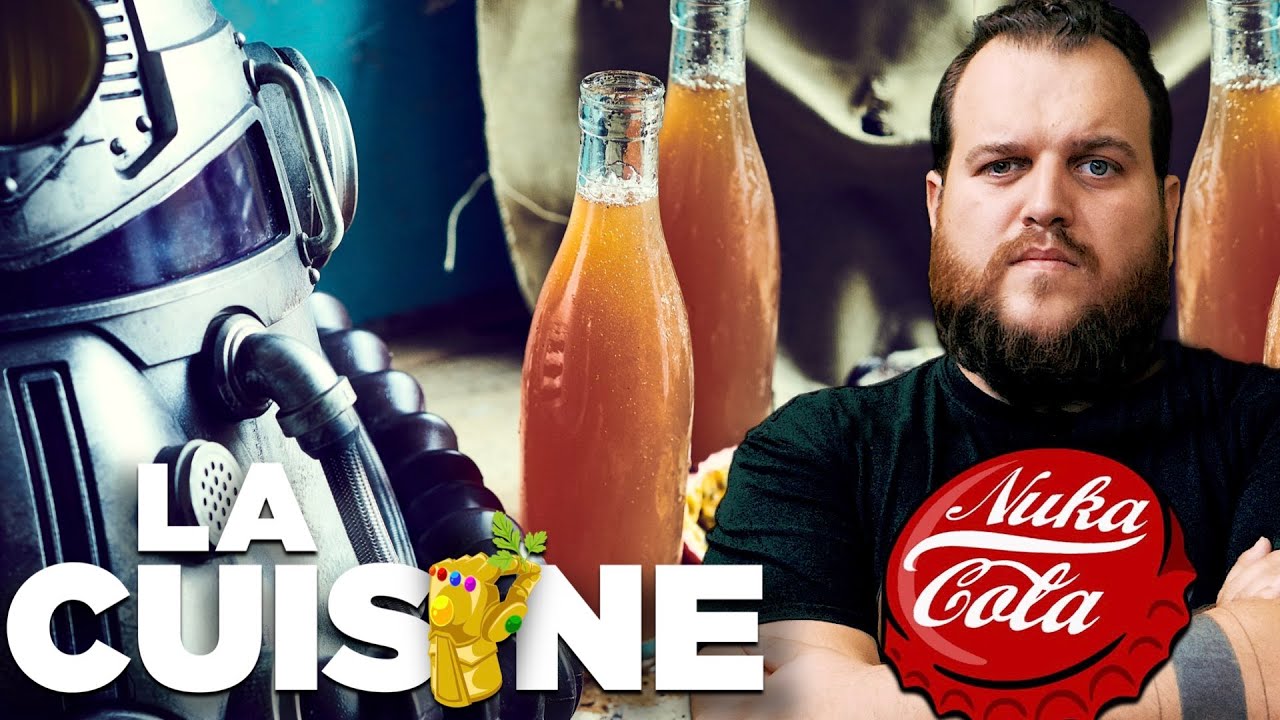 LE NUKA COLA DE FALLOUT ft TRINITY ! (Cola maison aux agrumes et fruits de la passion ! Replay)