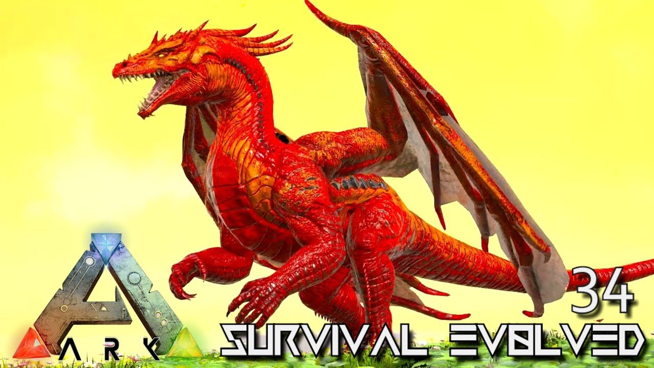 ARK: SURVIVAL EVOLVED - HUNGRY DRAGON & PRIMAL DINOS E34 !!! ( PRIMAL FEAR PYRIA )