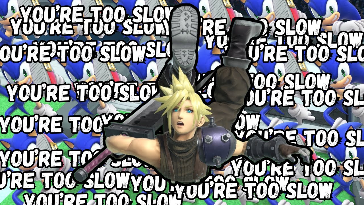 ONLY SONIC AND CLOUD WERE ALLOWED IN THIS TOURNAMENT?!!! - Super Smash Bros Ultimate