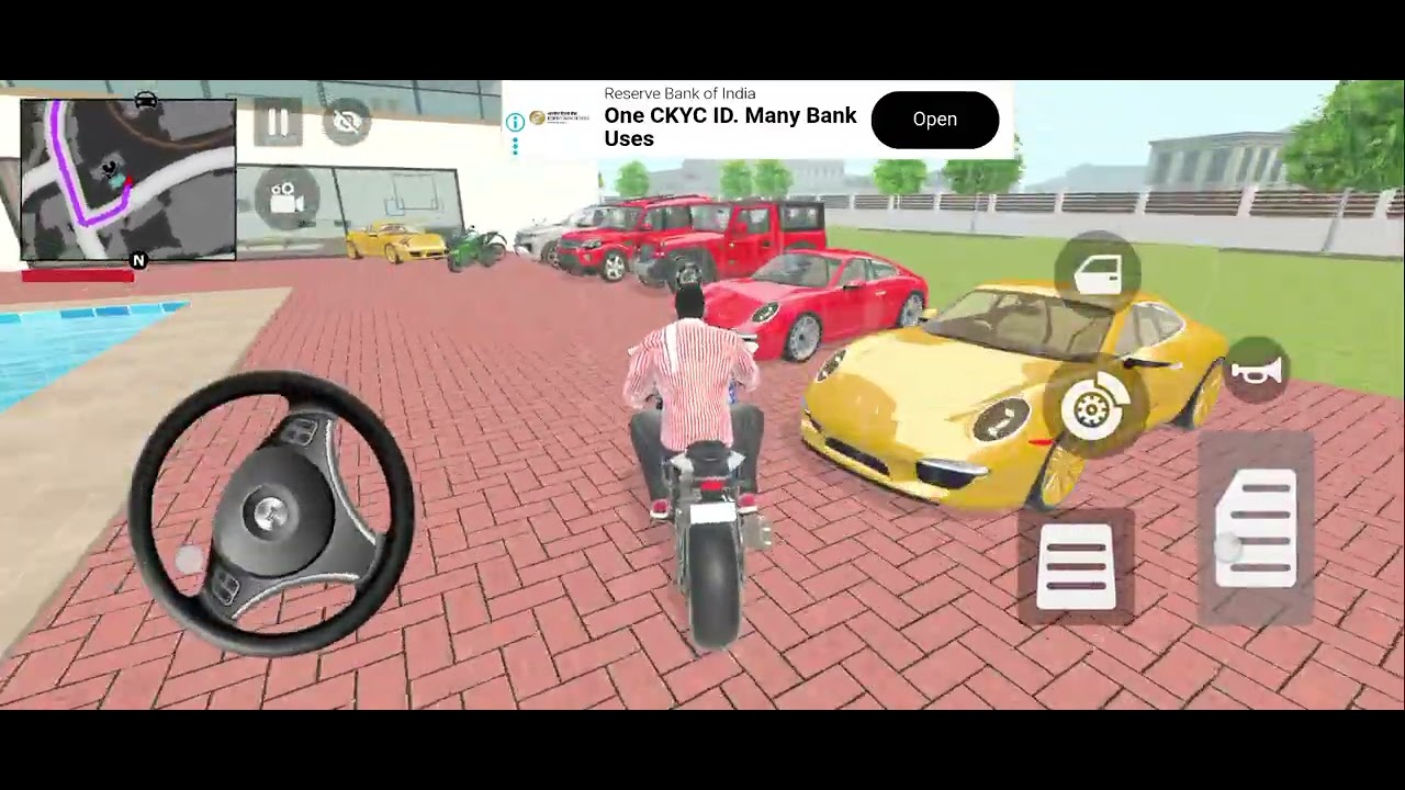 Car Bikes More 🫶 Indian Theft Aura Simulator 2026-Android GamePlay....