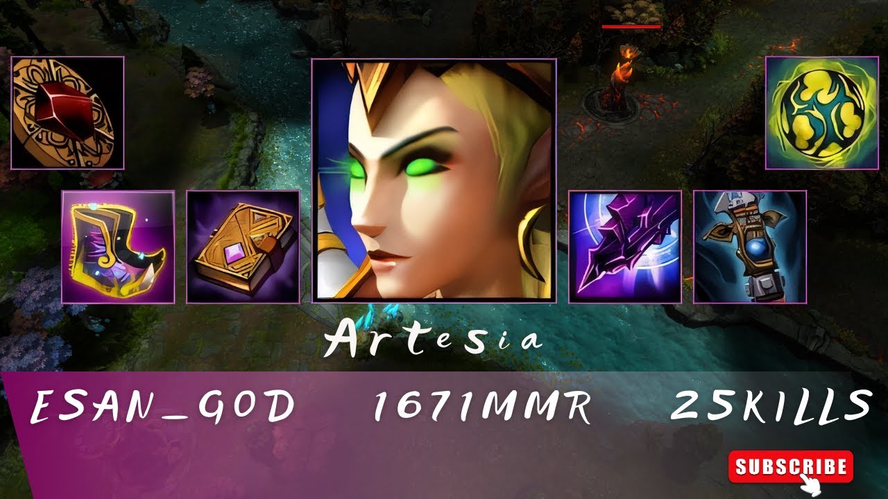 HoN | Mid Wars | Artesia | ESAN_GOD | 1671 MMR