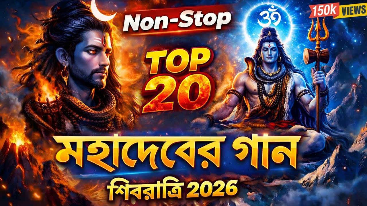 2026 Shivratri Special Songs | নতুন শিবের গান | Non-Stop Bengali Mahadev Bhajan Jukebox 3.0