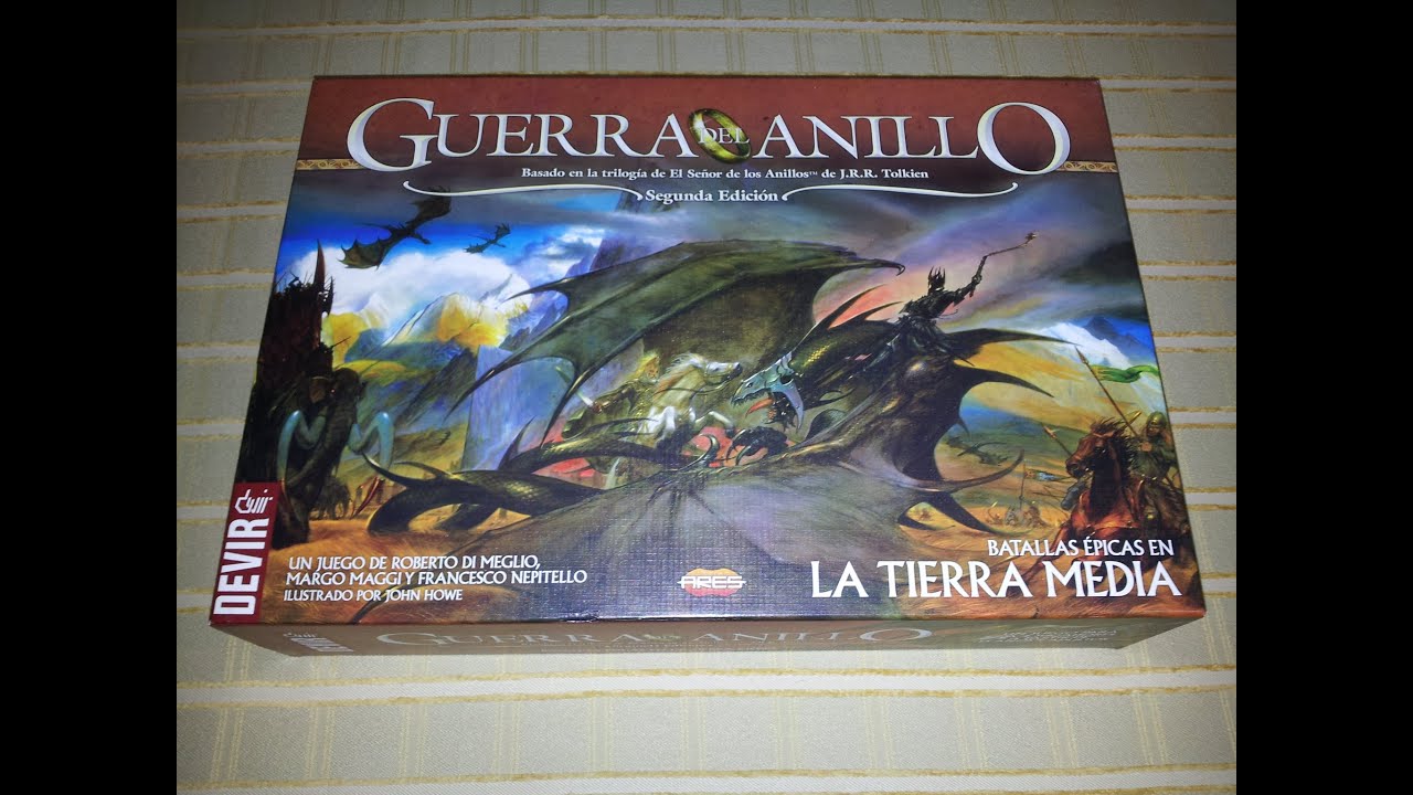 Explico el juego Videoreseña nº 10: GUERRA DEL ANILLO