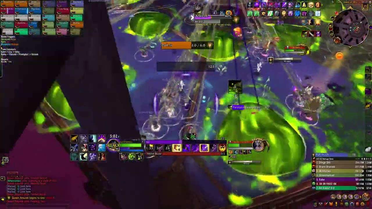 Heroic Ansurek Shadow Priest POV
