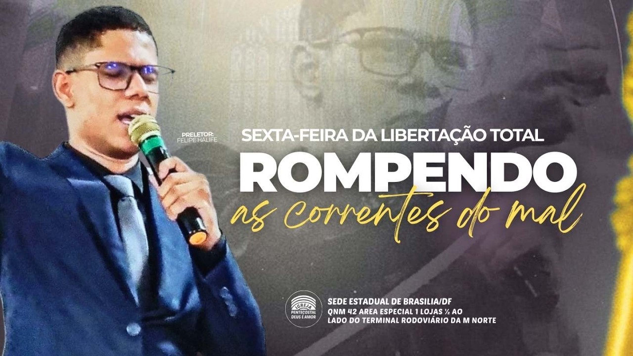 20h00 | IPDA AO VIVO | SEXTA-FEIRA DA GUERRA CONTRA O MAL: 