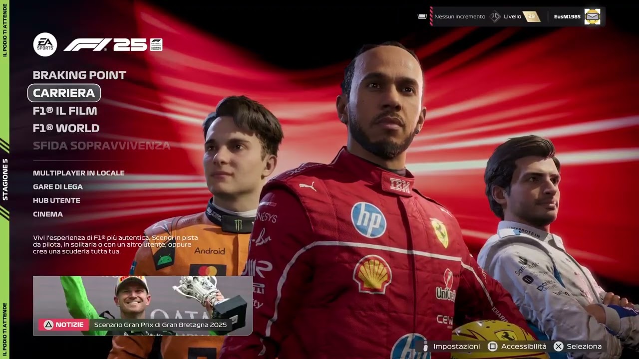 #F125 🏎️ 🏁 ⏱️ 🏆 #CarrieraPilota #F2 #SpanishGP 🇪🇸 (((#EusM1985 🦭 #PS5live)))