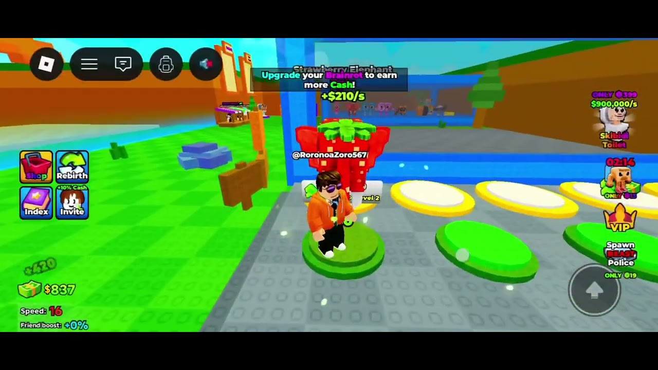 Roblox - Escape Police For Brainrots
