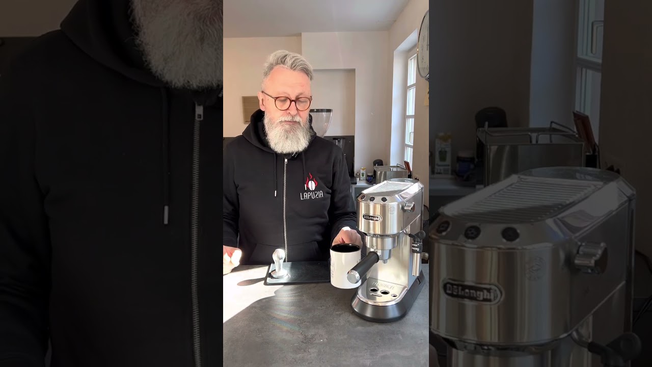 Nur Espresso oder geht auch Cafe Creme?🤔 #lapuzia #fragdenr&ouml;ster #delonghi #cafecreme
