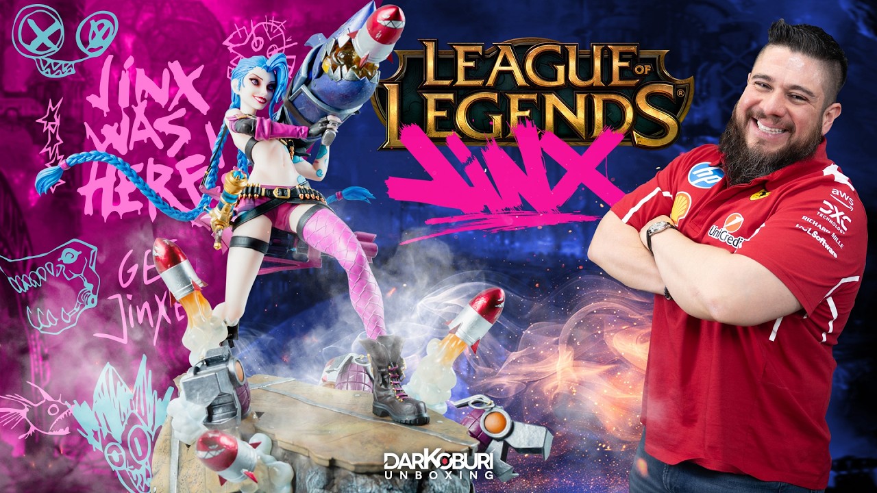 League of Legends; Jinx x PureArts Studio - Darkoburi Unboxing