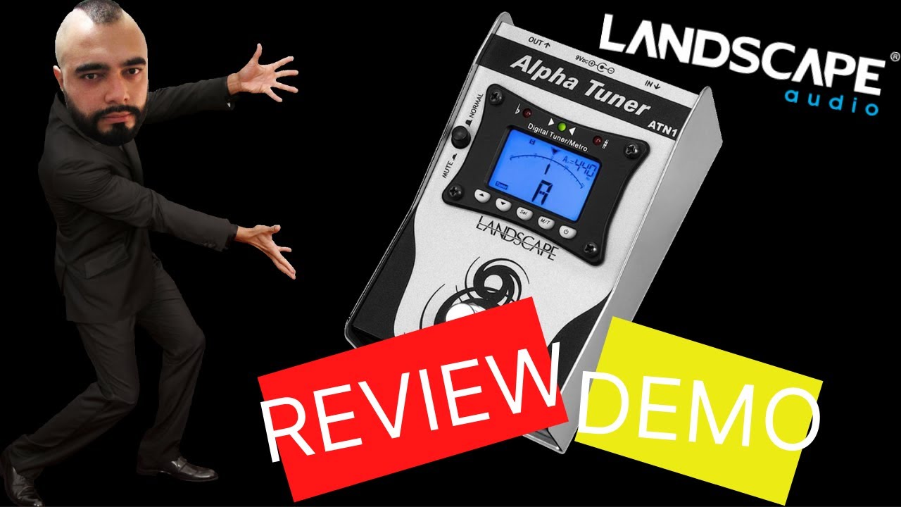 Landscape Alpha Tuner || Review | Demo | Afinador | Metrônomo