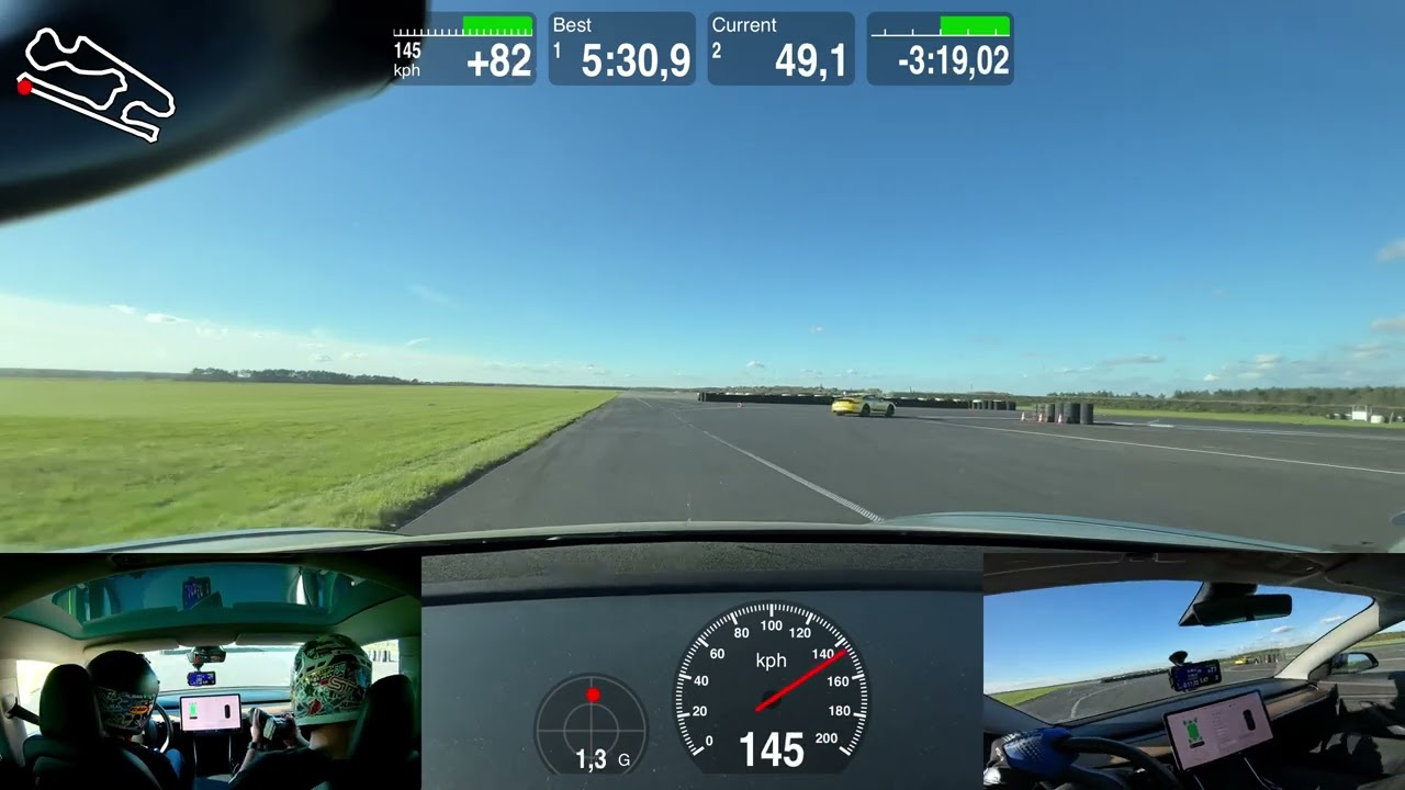 Tesla Model 3 Performance l Silesia Ring #3