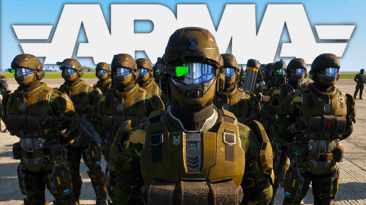 I Joined a Hardcore Halo Milsim Group for this HUGE 128 Player Operation in Arma Reforger
