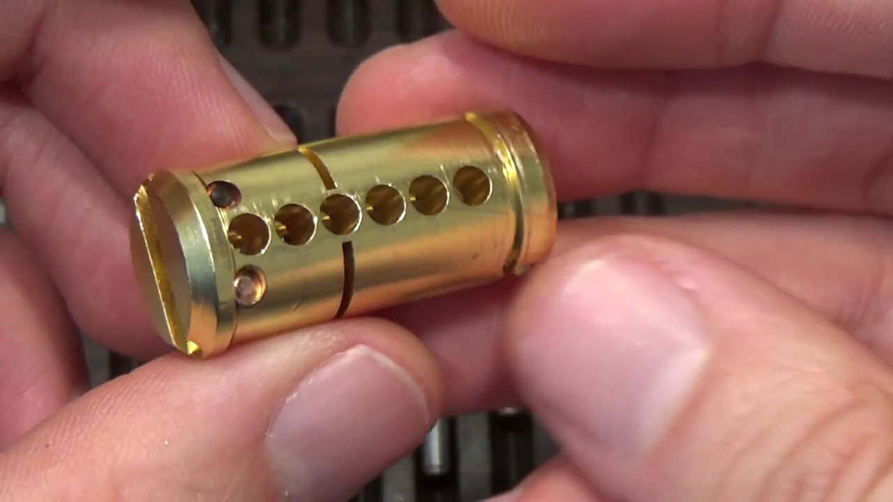 954 CILINDRO MULTIPUNTO ABUS (MODELO DESCONOCIDO) GANZUADO Y DESMONTADO  sub eng