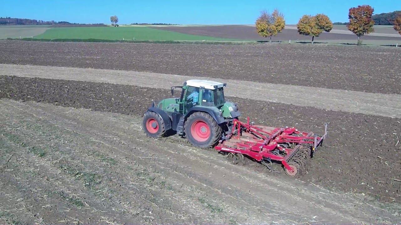 Horsch Grubber Mix mit Fendt 714 Vario