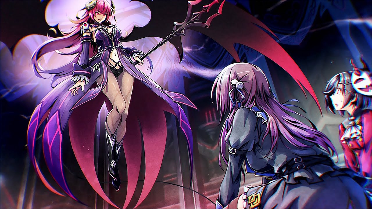Grim Guardians Demon Purge Adult Kurona Boss Battle & Normal Ending + Credits [1440p 60fps]