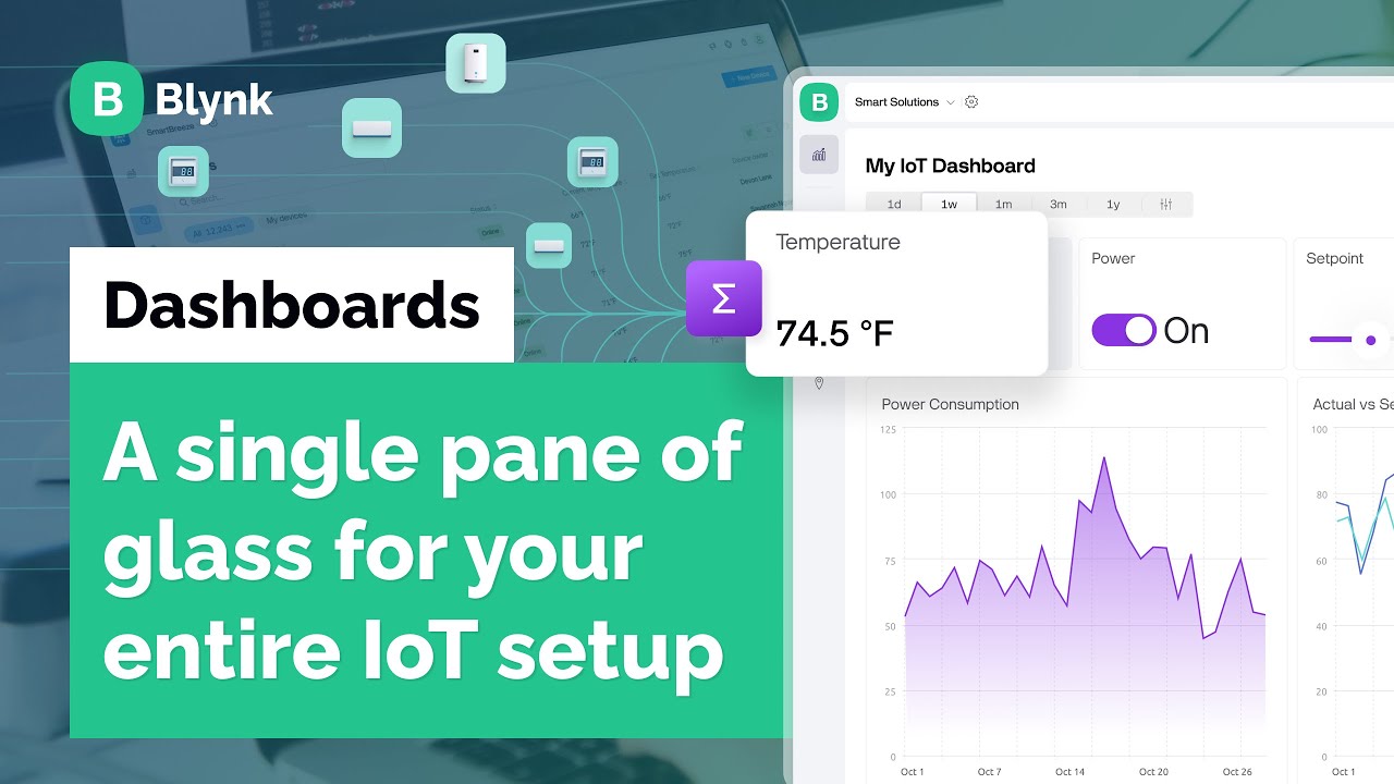 Feature Explained: Dashboards Live Demo - Data Visualization & Control for IoT Setup