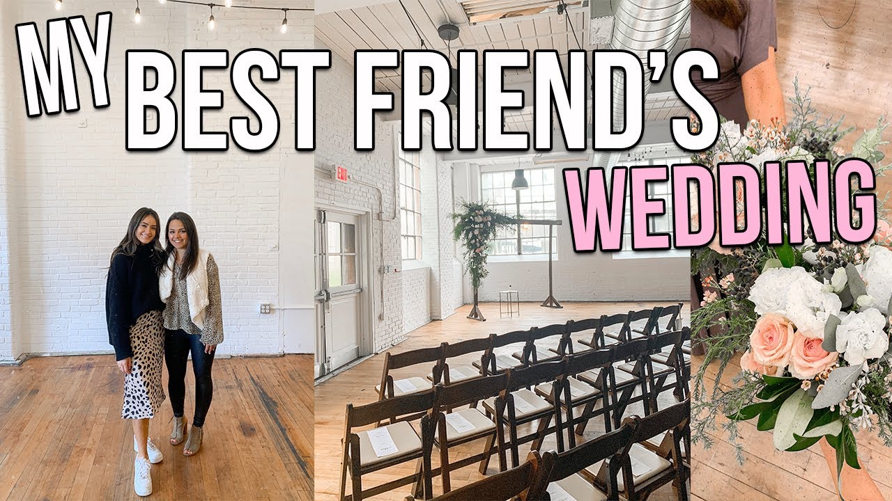 MY BEST FRIEND'S WEDDING + being a bridesmaid VLOG