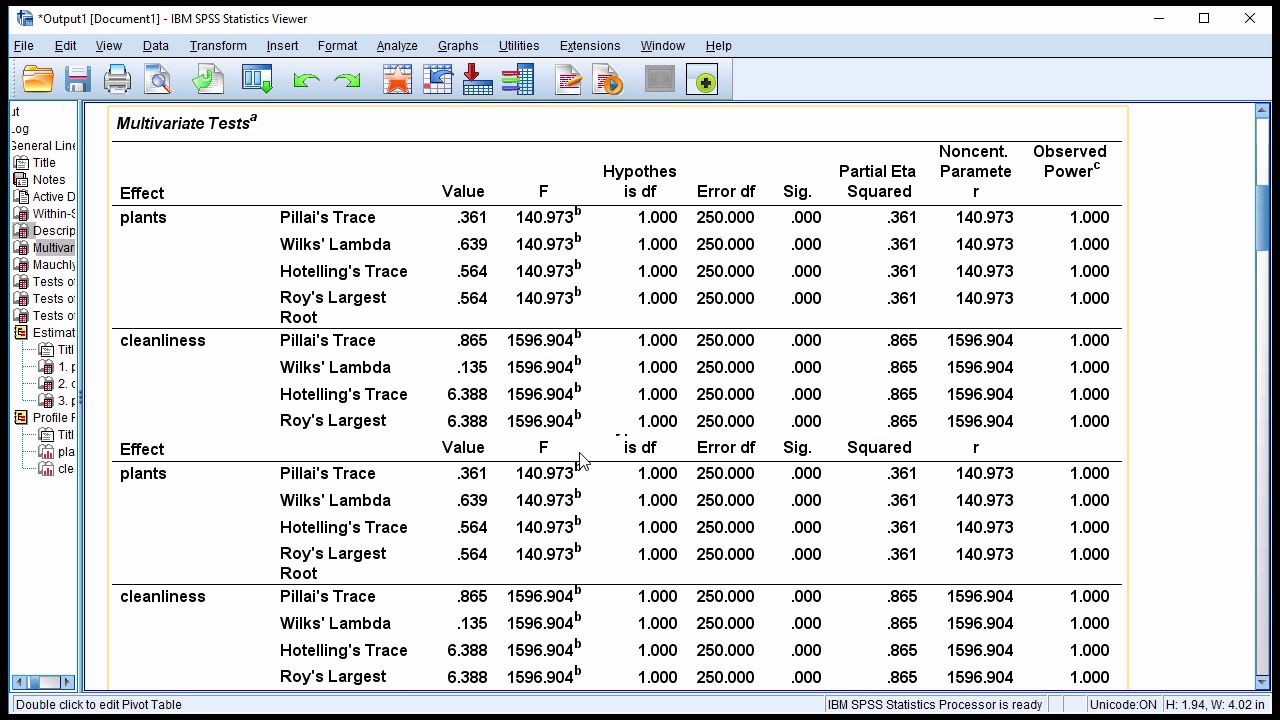 V10.1 - Factorial Within-Subjects ANOVA in SPSS