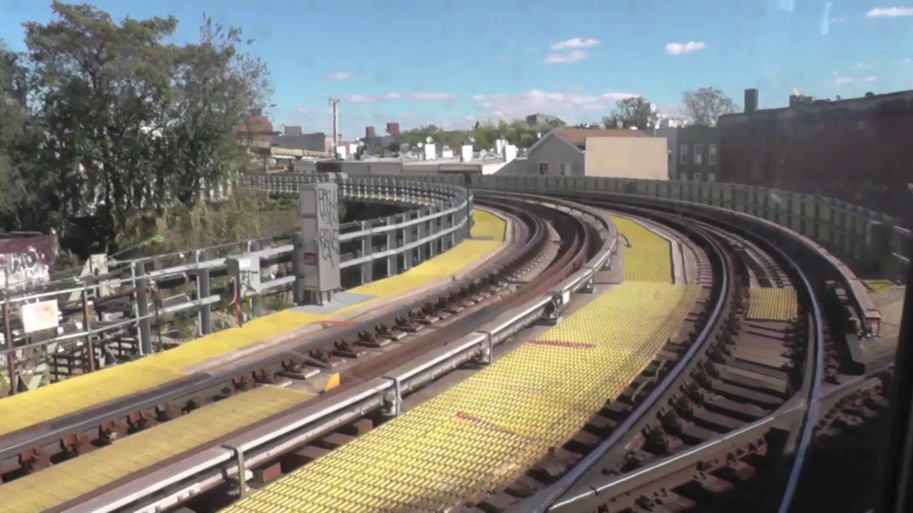 ARTbmk★move // #03 - NYC subway // Kosciuszko Street &ndash; Myrtle Avenue