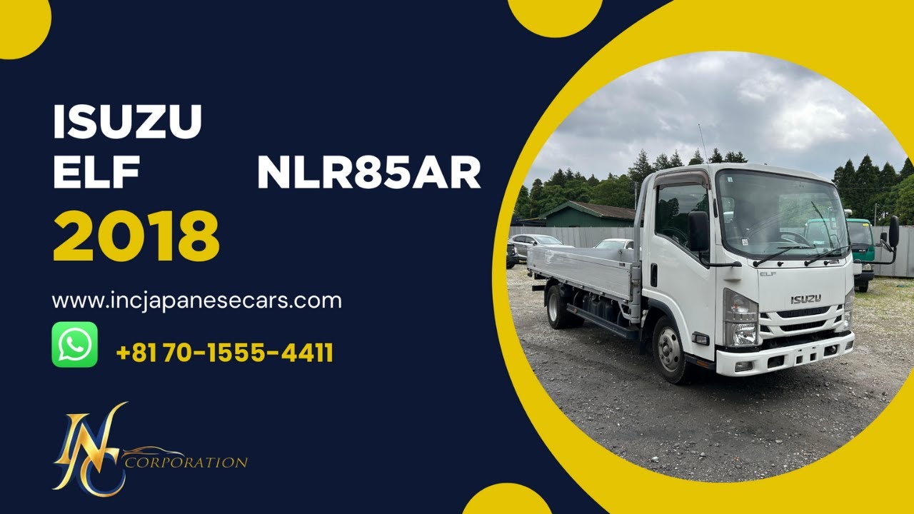 ISUZU ELF TRUCK NLR85AR ❘ ISUZU ELF TRUCK  REVIEW ❘ INC JAPAN