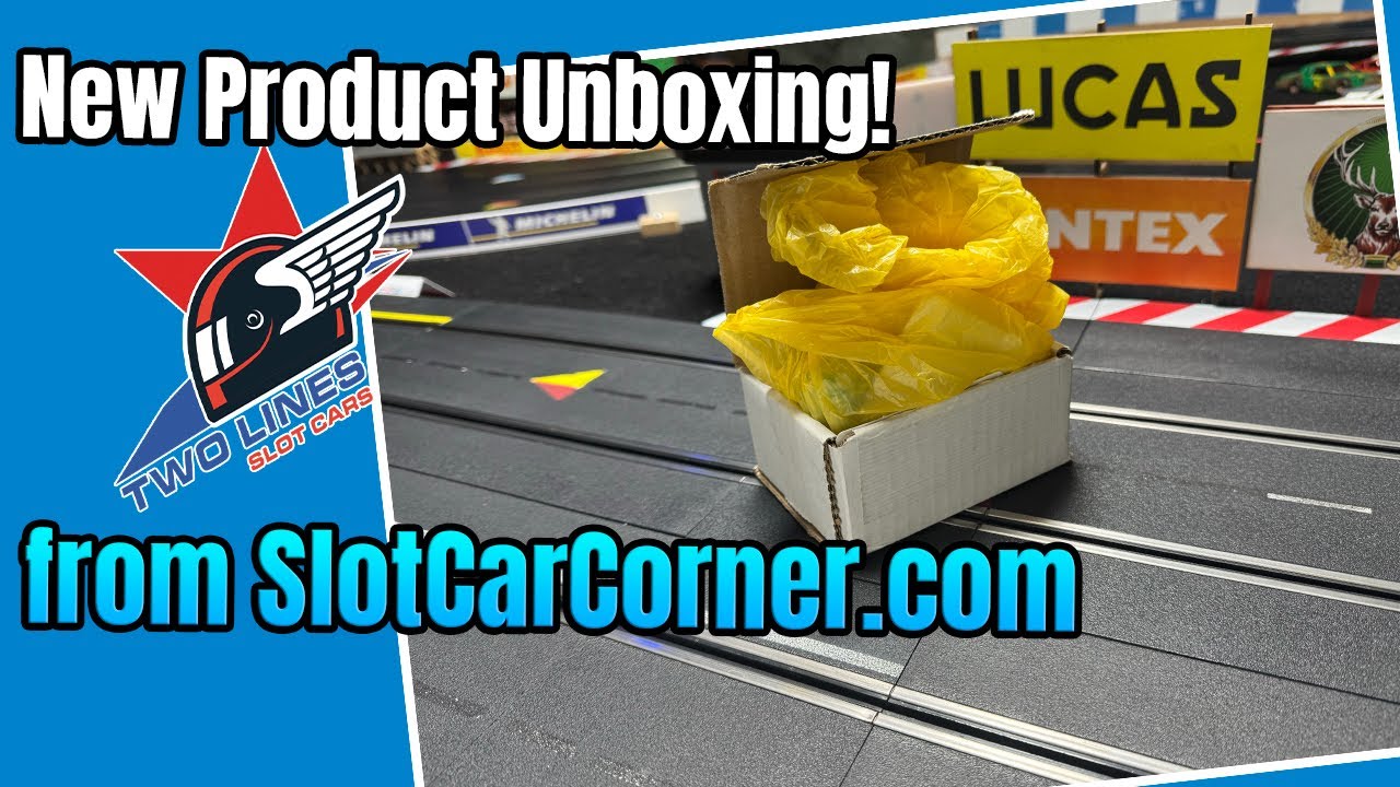 Распаковка &laquo;НАСТОЯЩЕГО&raquo; нового продукта от Slot Car Corner!