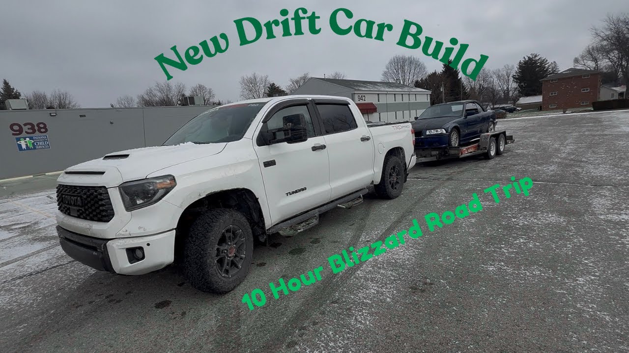 I Bought a Drift Car in Michigan's Biggest Blizzard In 10 Years