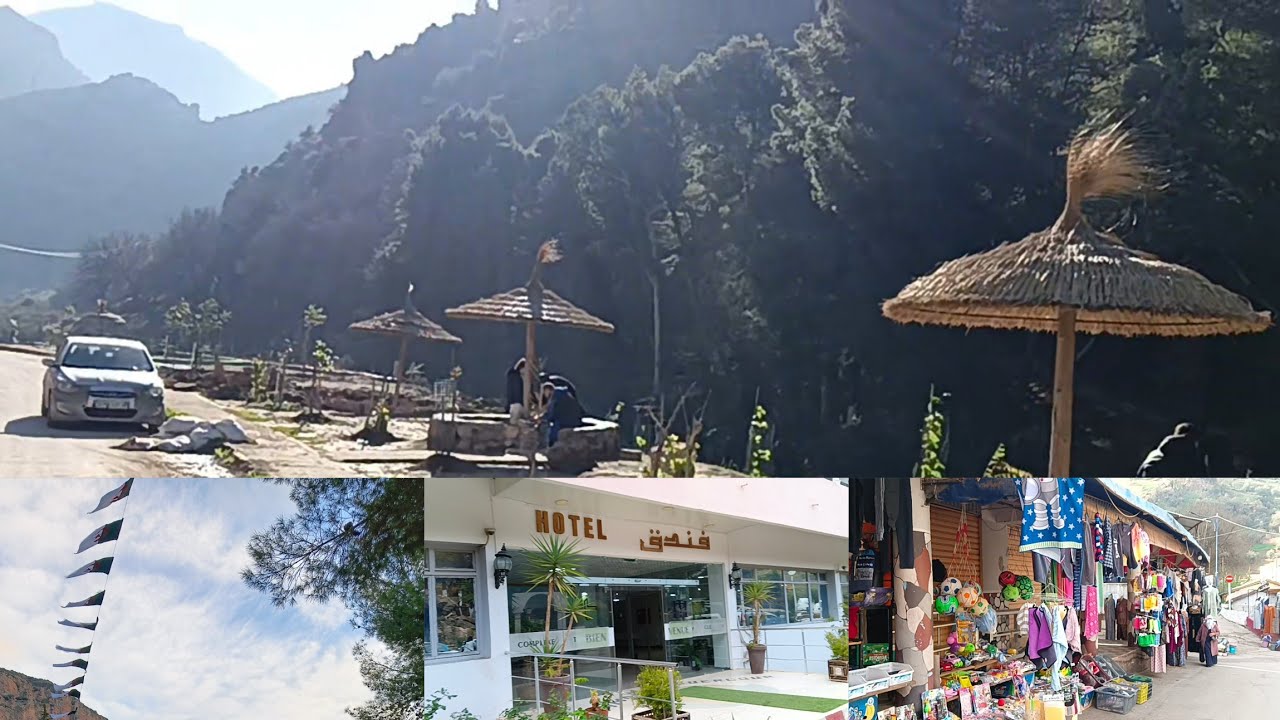 Hammam Guergour, Setif Province, a prime tourist area ⛰️🌲