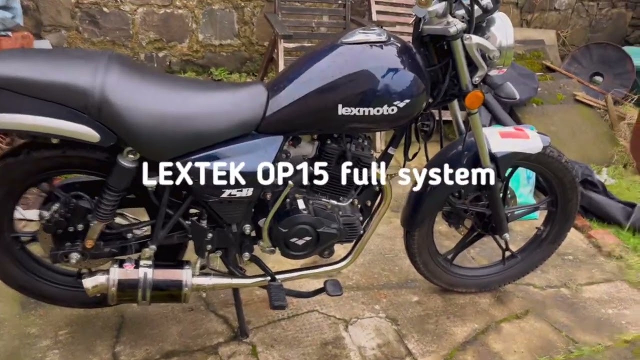 Lexmoto zsb 125 euro 5 exhaust upgrade