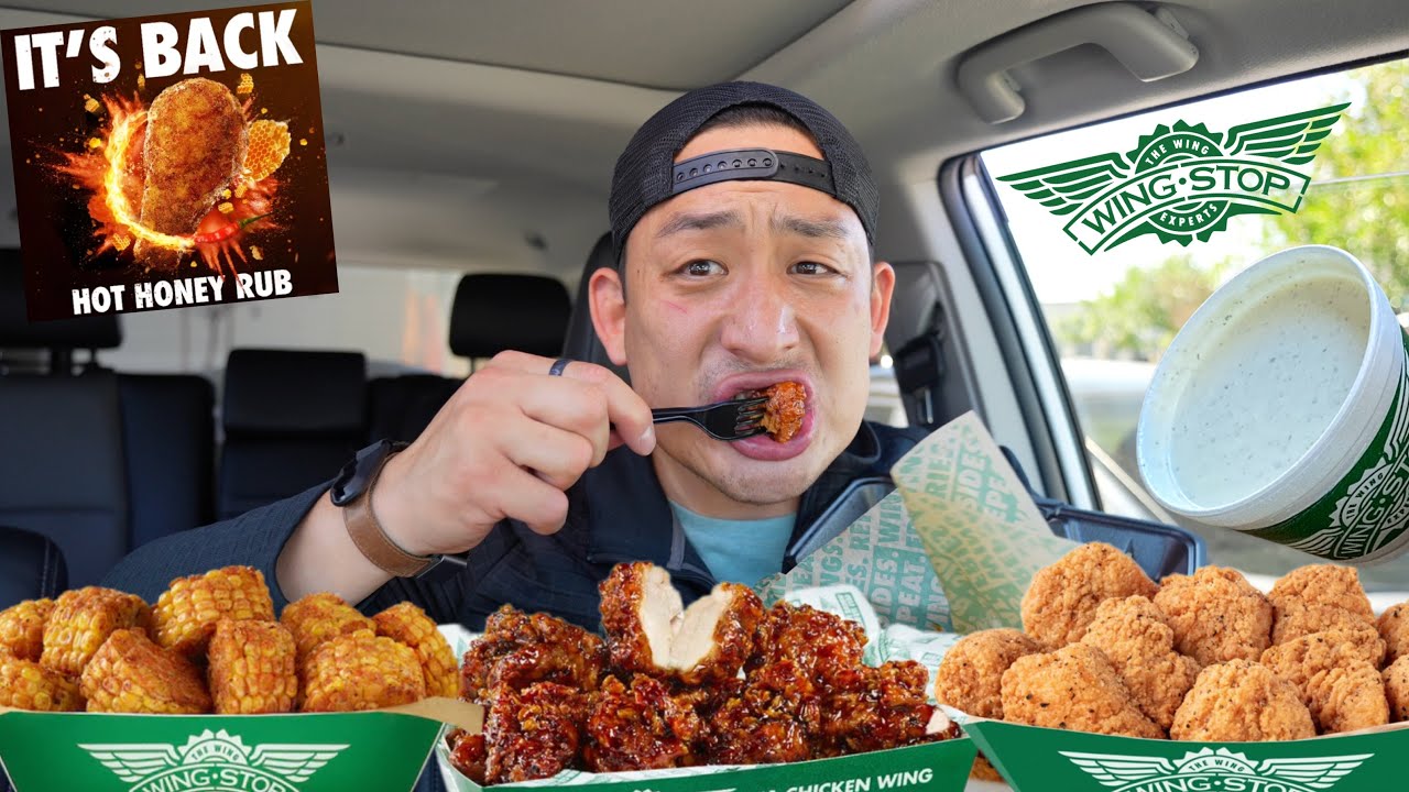 WING STOP — Горячая медовая приправа возвращается! Wing Stop RANCH — ЛУЧШИЙ!