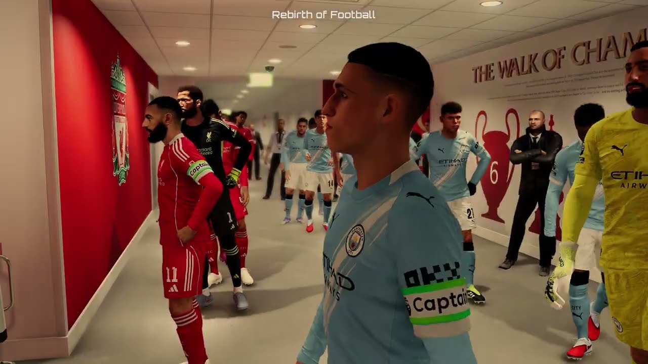 Liverpool vs Manchester City - Round 22, Premier League 2025/26 - PES 2021