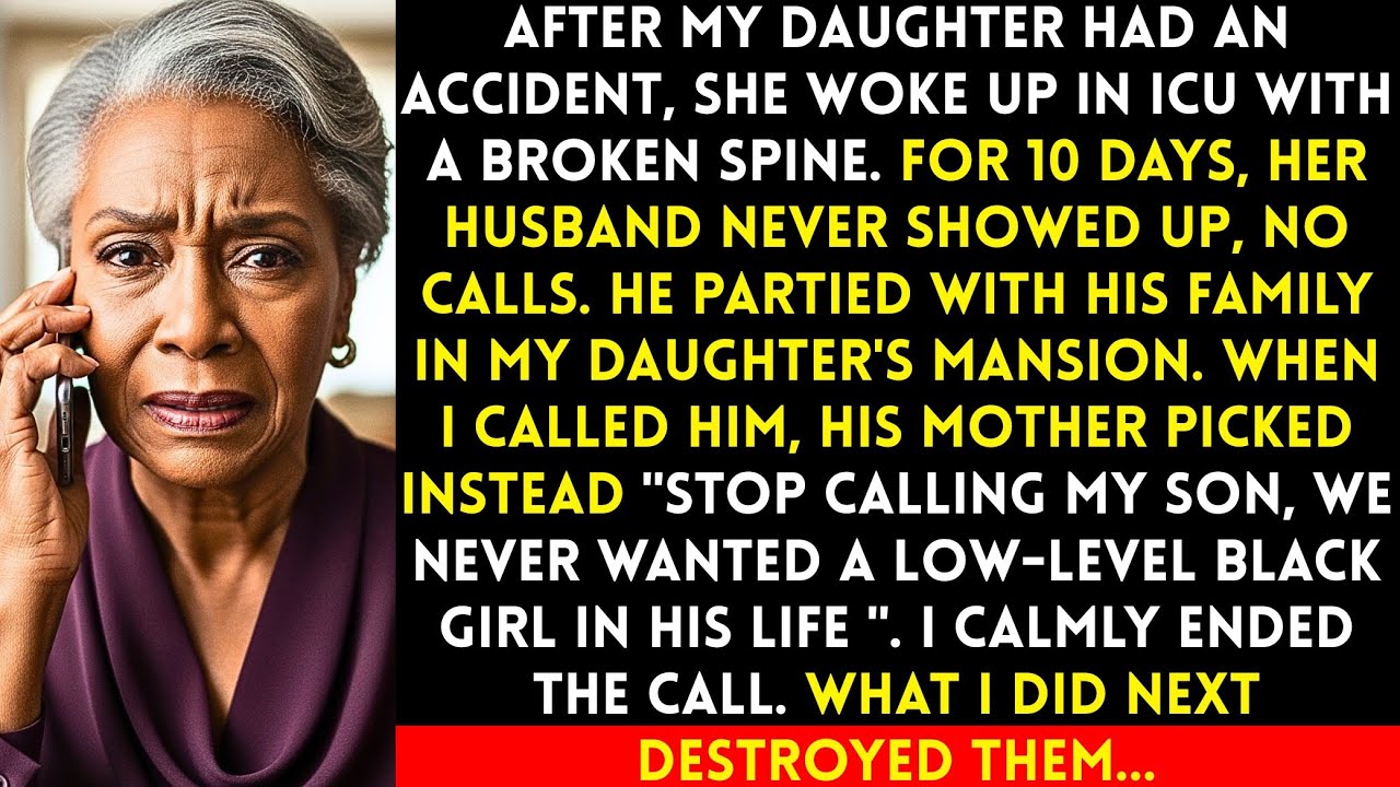 My Daughter Stayed 10 Days In ICU While Her Husband Partied With His Family in Her Mansion, I Did...