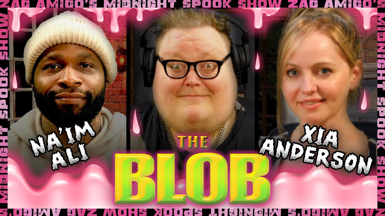 NA'IM ALI & XIA ANDERSON watch THE BLOB on Zac Amico's Midnight Spook Show | Ep 359