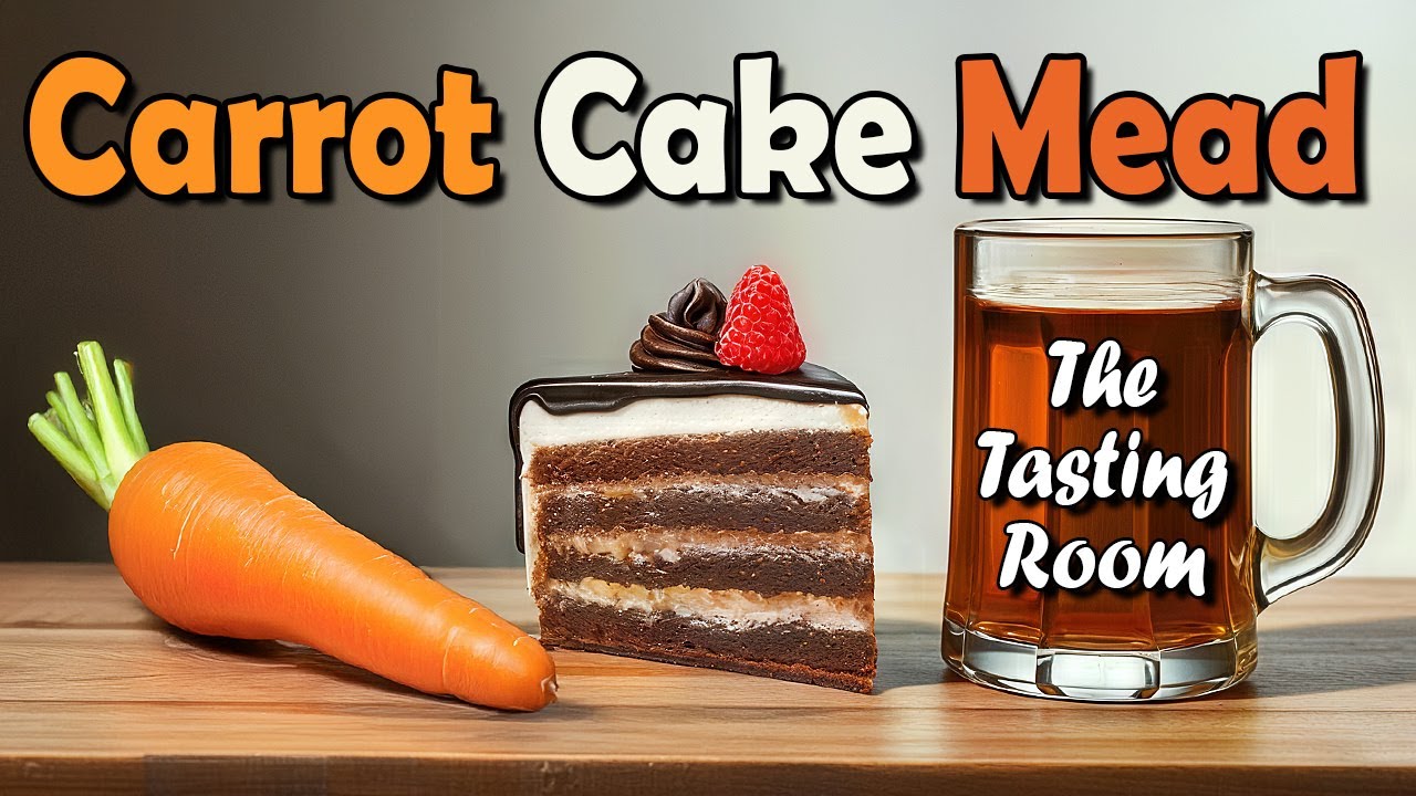 Mead With Carrot Juice?  We Drink it After a YEAR