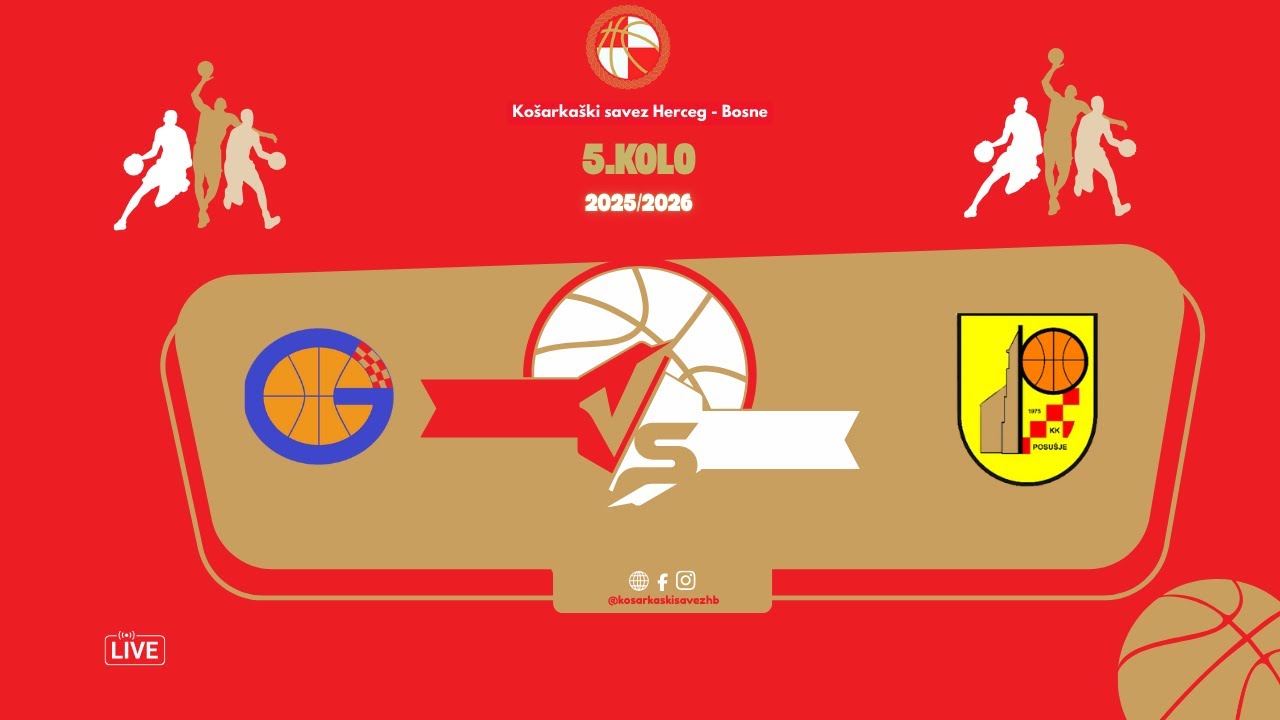 1.liga KS HB-Muškarci | 5. kolo: HKK Grude vs KK Posušje 🗓 30.11.2025. ⏳19:00