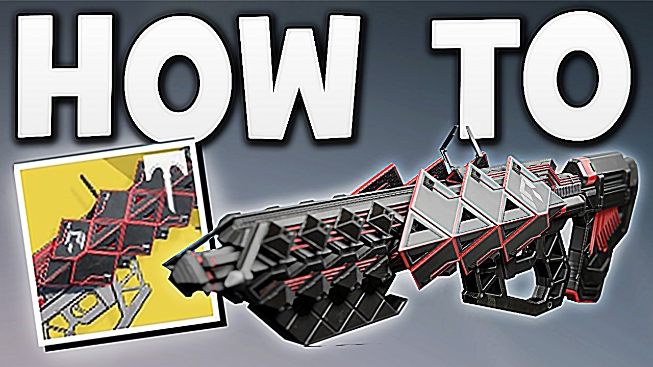 Destiny - HOW TO GET OUTBREAK PRIME EXOTIC RAID PULSE RIFLE !