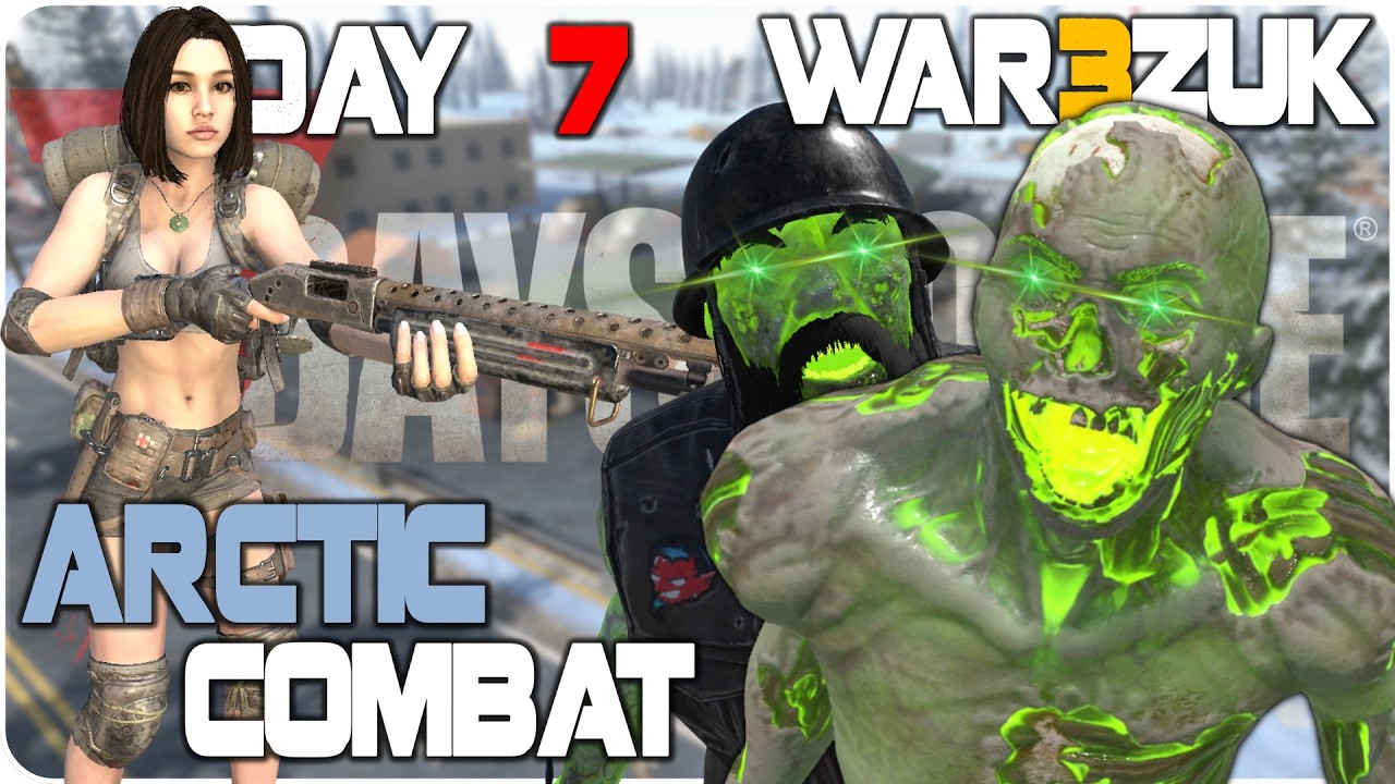 CRAZY Day 7 Horde Night & Supercharging The Bicycle! | 7 Days to Die War3zuk Mod Let’s Play