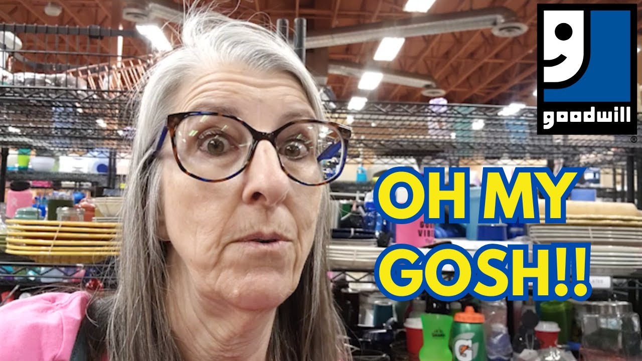OH MY GOSH! I Found Over $1,000 of Resale Items at Goodwill - Thrift With Me