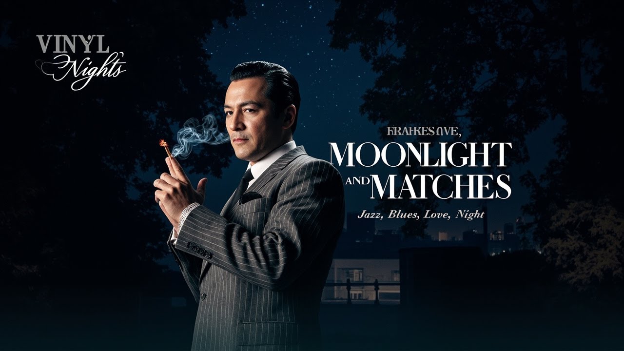 (30 Minutes Loop) 🔥 Ignite the Night with 'Moonlight and Matches' 🎶 | VINYL NIGHTS